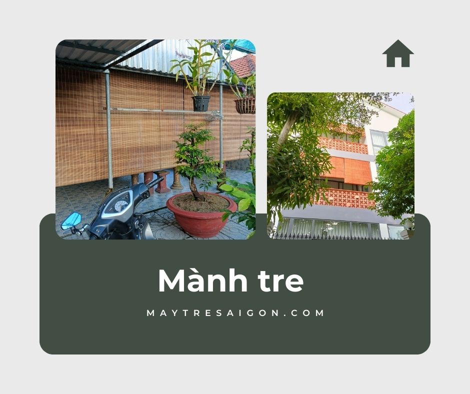 Mành tre ngoài trời